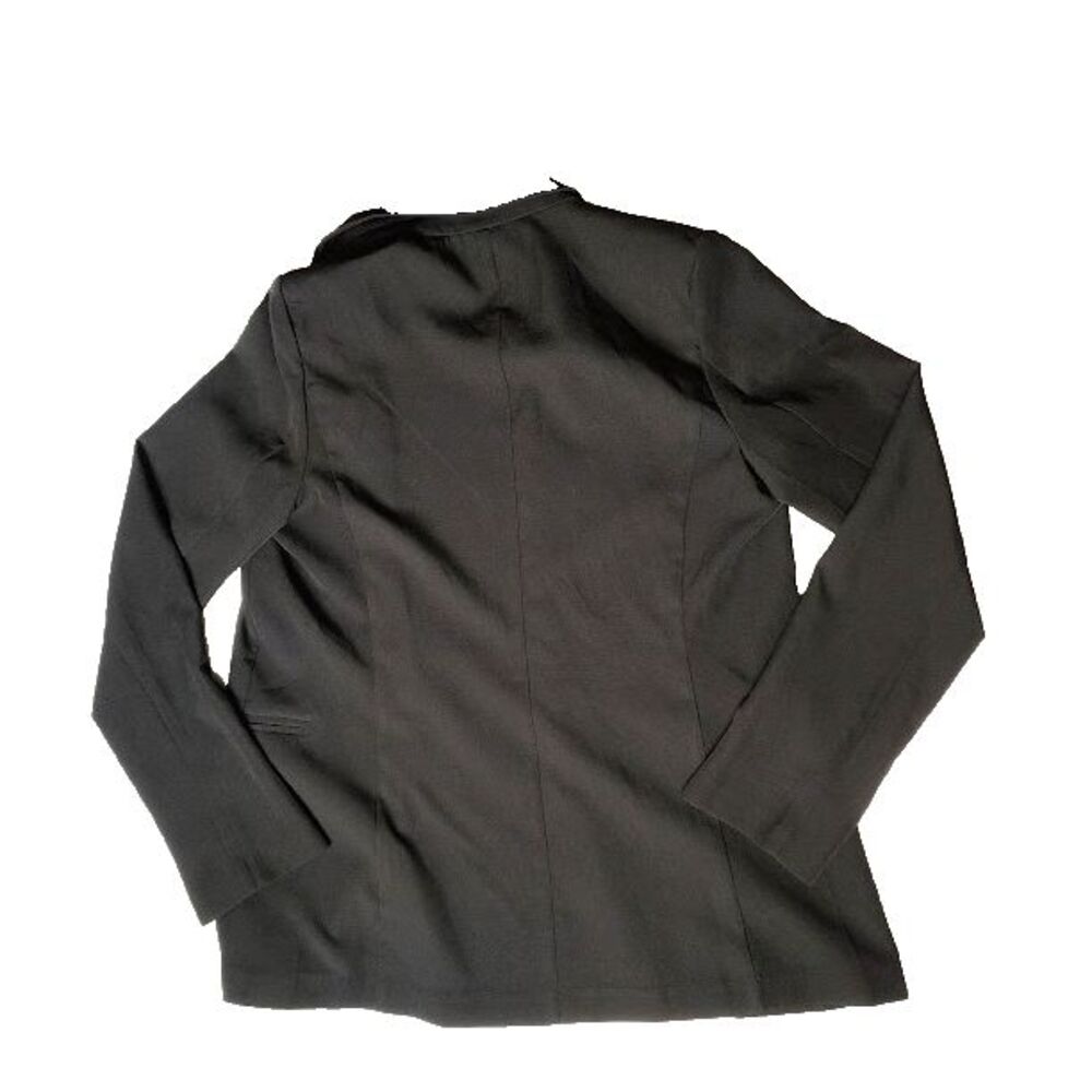 Womens Miss Avenue Black Blazer M Lightweight Polyester Spandex Elastano - Picture 2 of 5